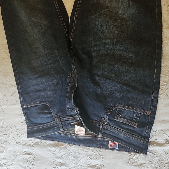 True Religion 38x32 Dark Jeans - Picture 2 of 4